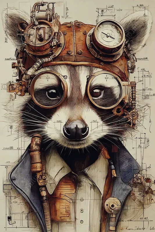 Junk Journal Steampunk Creatures