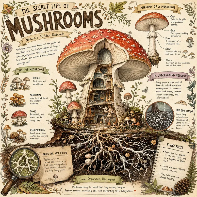 Whimsical Educational Infographics