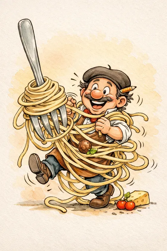 Whimsical Oversized Food Cartoon Packs