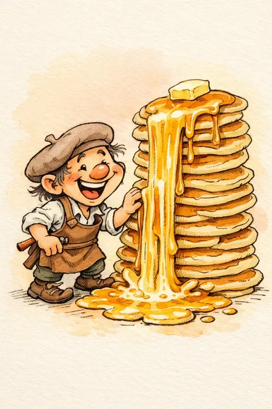 Whimsical Oversized Food Cartoon Packs