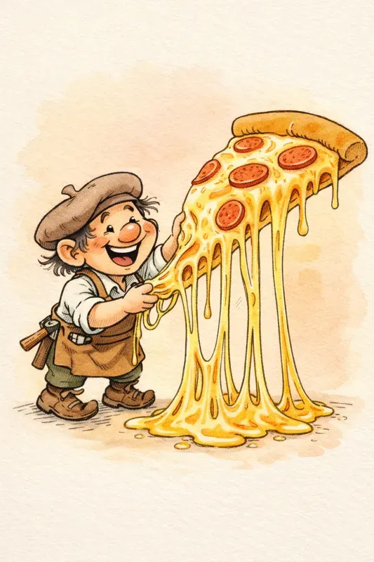 Whimsical Oversized Food Cartoon Packs