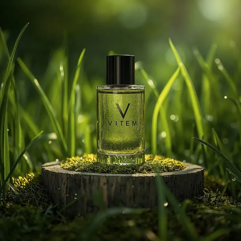 Luxury Black Gold Perfume Photography