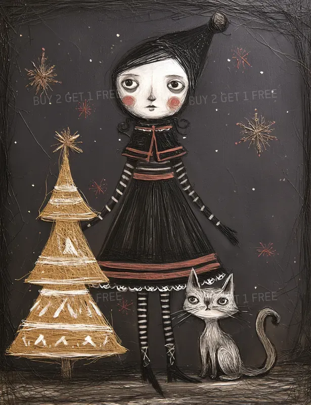 Pale Christmas Junk Journal Pages