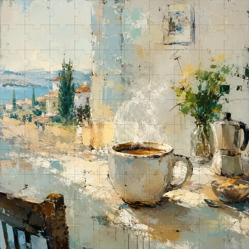 Oil Impressionist Loose Bright Joy