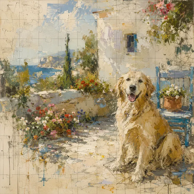 Oil Impressionist Loose Bright Joy