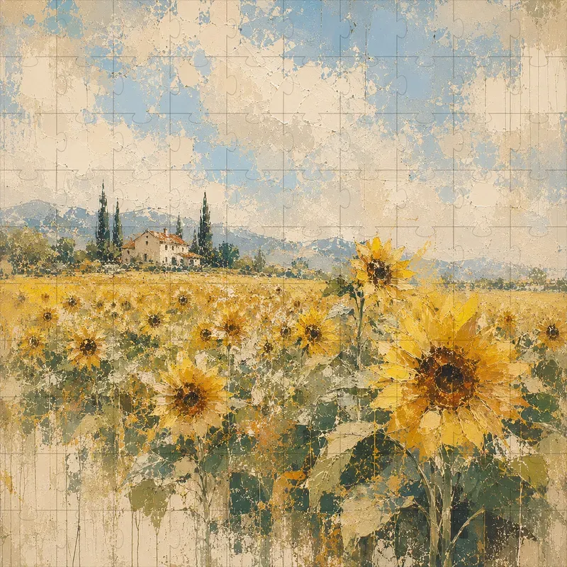 Oil Impressionist Loose Bright Joy