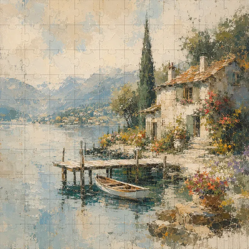 Oil Impressionist Loose Bright Joy