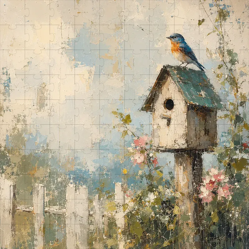 Oil Impressionist Loose Bright Joy