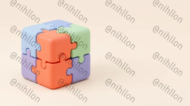 Minimal 3D Business Concept Visuals