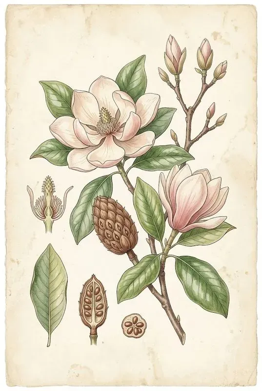 Vintage Botanical Print Studios
