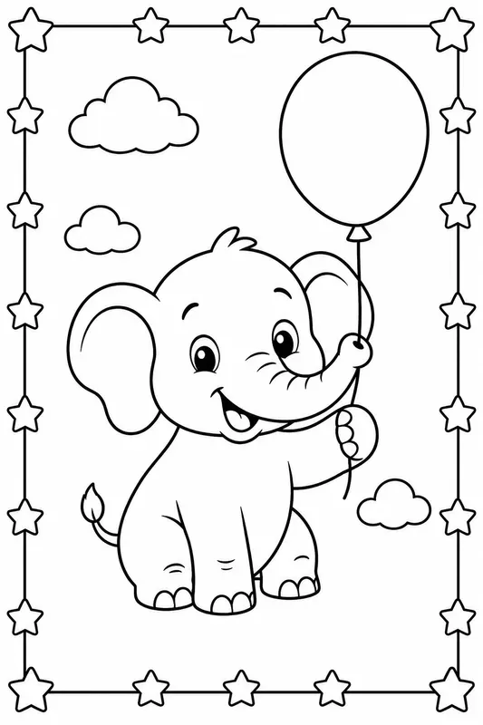 Coloring Book Page Generator