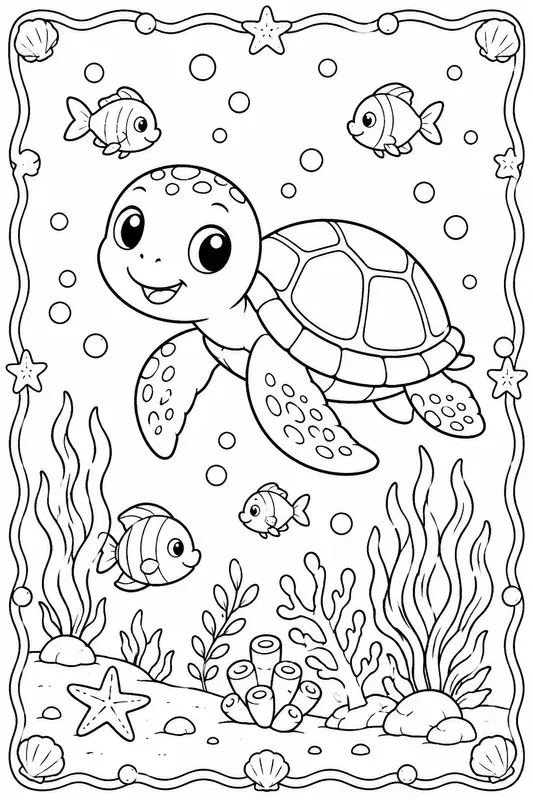 Coloring Book Page Generator