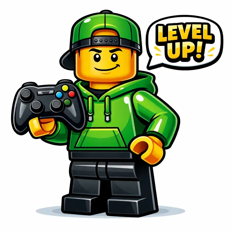 Brick Minifigure Mascot Generator