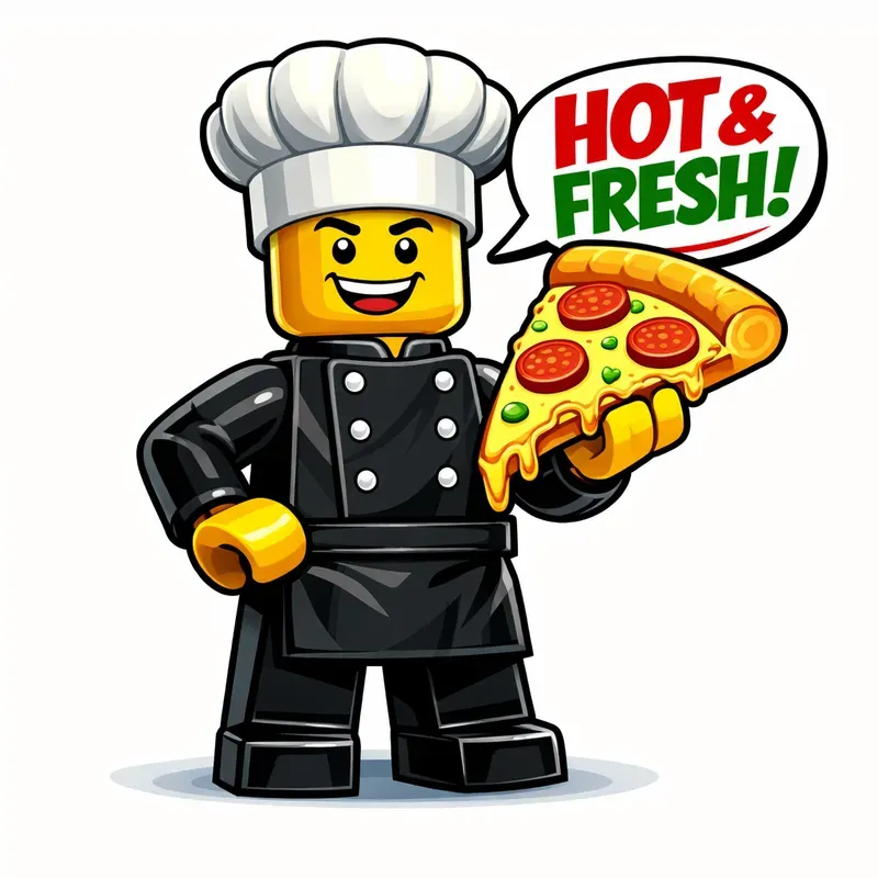 Brick Minifigure Mascot Generator