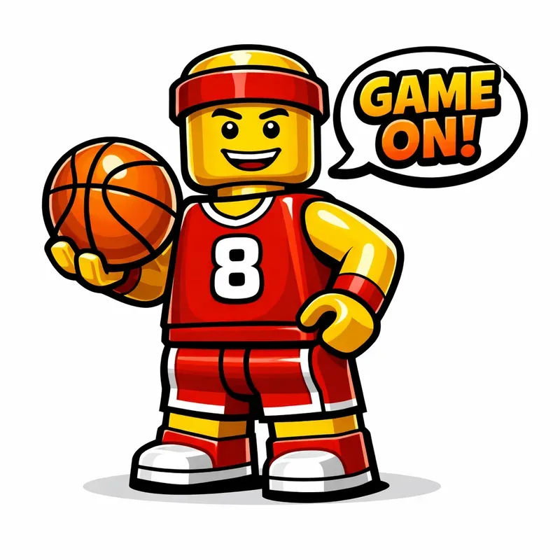 Brick Minifigure Mascot Generator