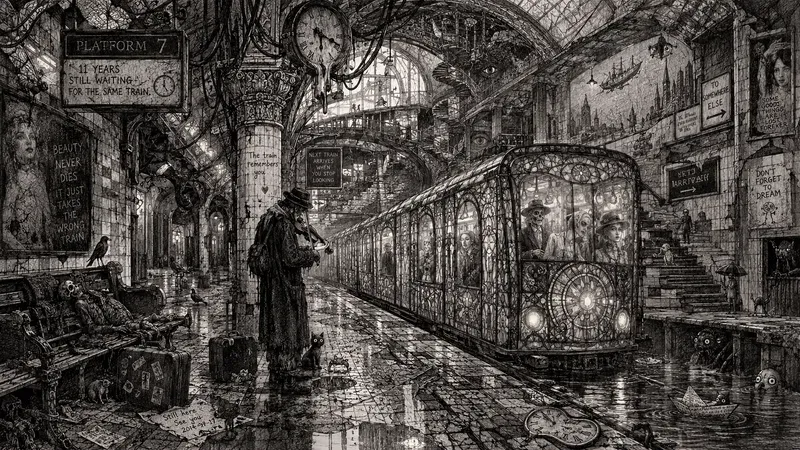 Surreal Subway Stations
