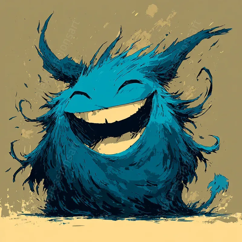 Anthropomorphic Cartoon Creature Stickers