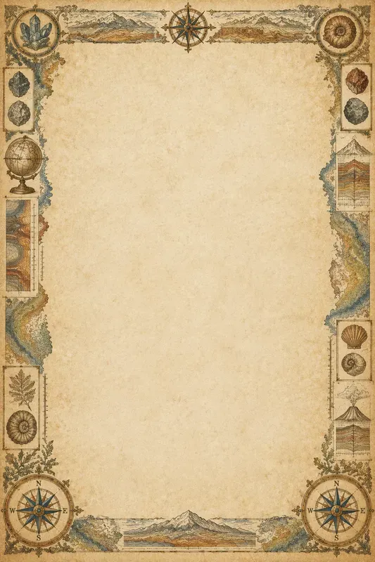Antique Map Journal Borders