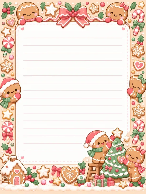 Christmas Kawaii Memo Pad Creator