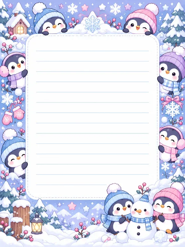Christmas Kawaii Memo Pad Creator