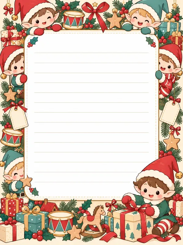 Christmas Kawaii Memo Pad Creator