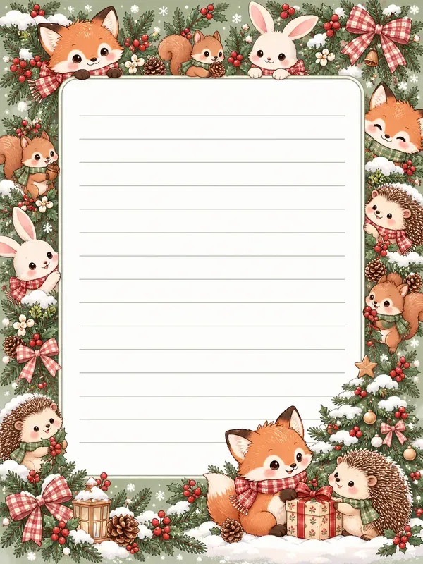 Christmas Kawaii Memo Pad Creator