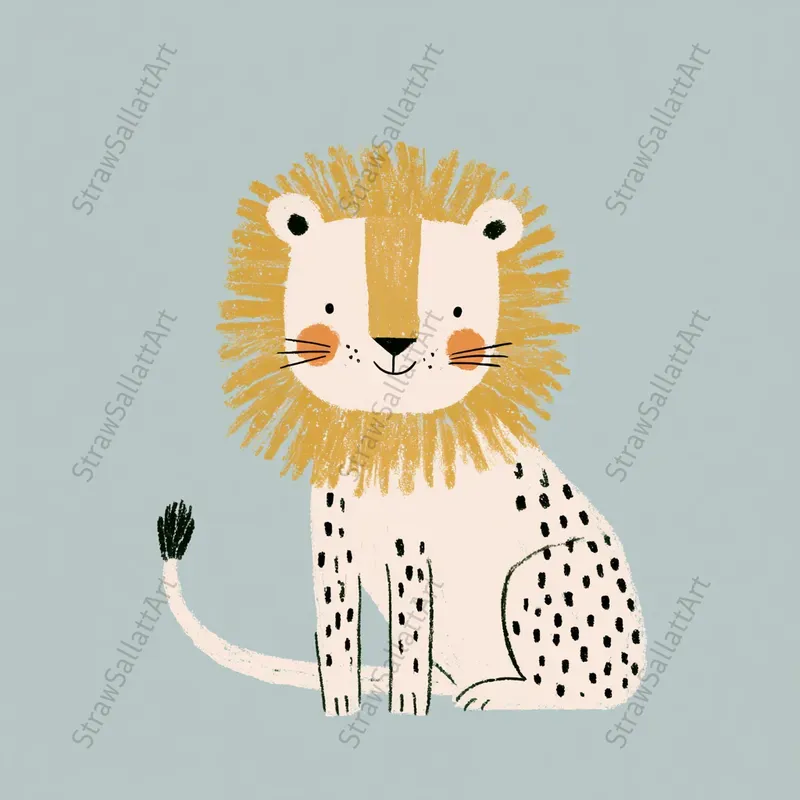 Cute Minimalist Line Art Characters