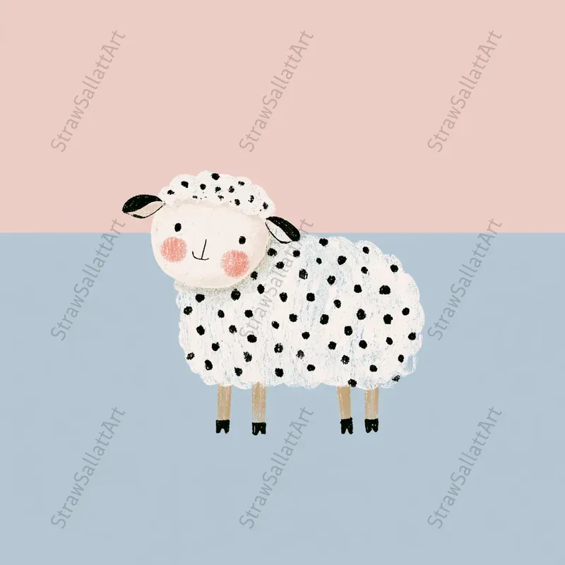 Cute Minimalist Line Art Characters
