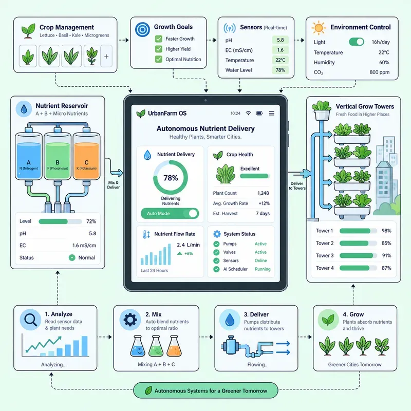 Business Workflow Infographic Art