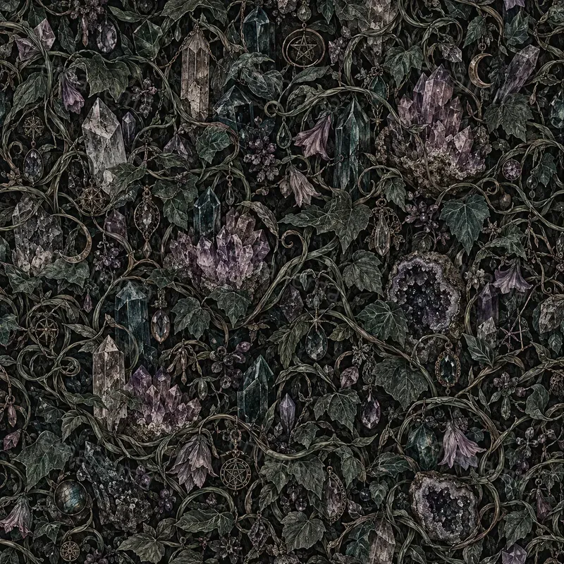 Victorian Gothic Seamless Patterns