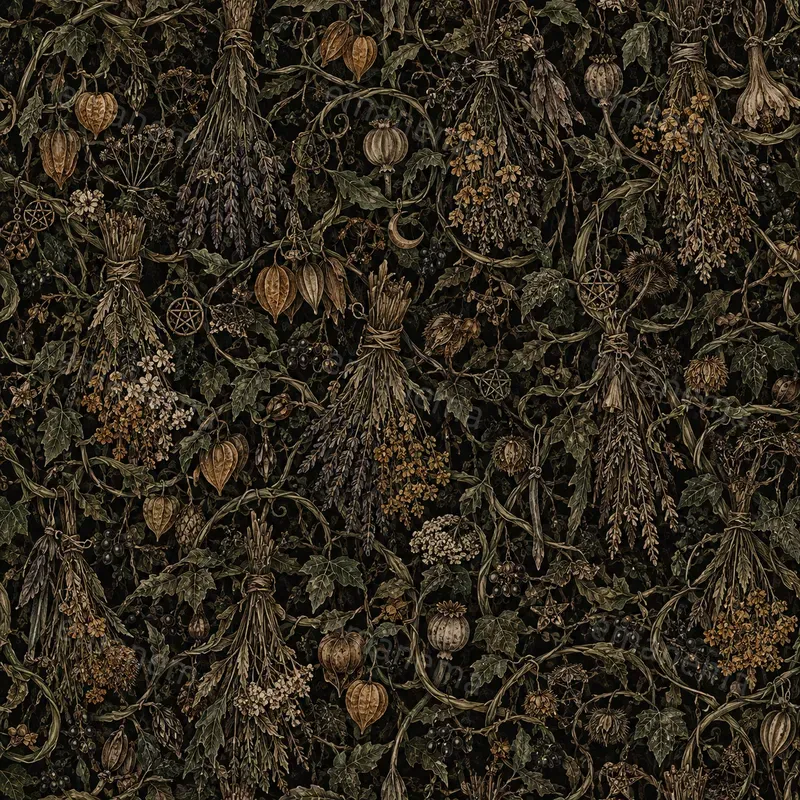 Victorian Gothic Seamless Patterns