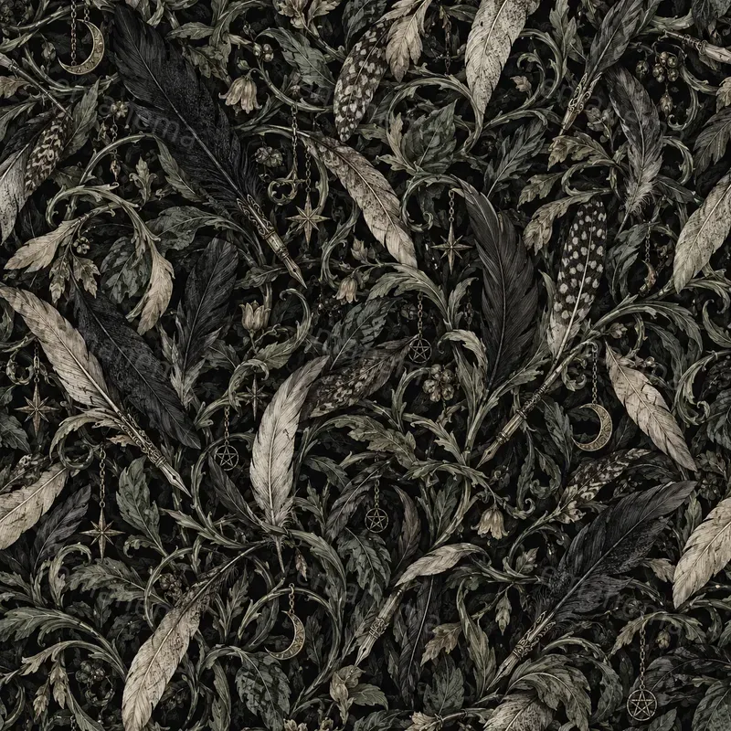 Victorian Gothic Seamless Patterns