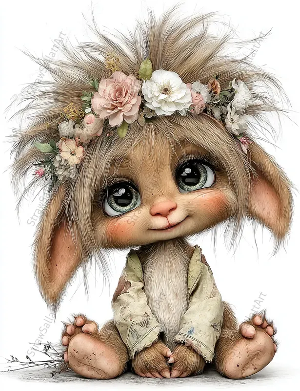 Magical Creatures Tshirt Design Clipart