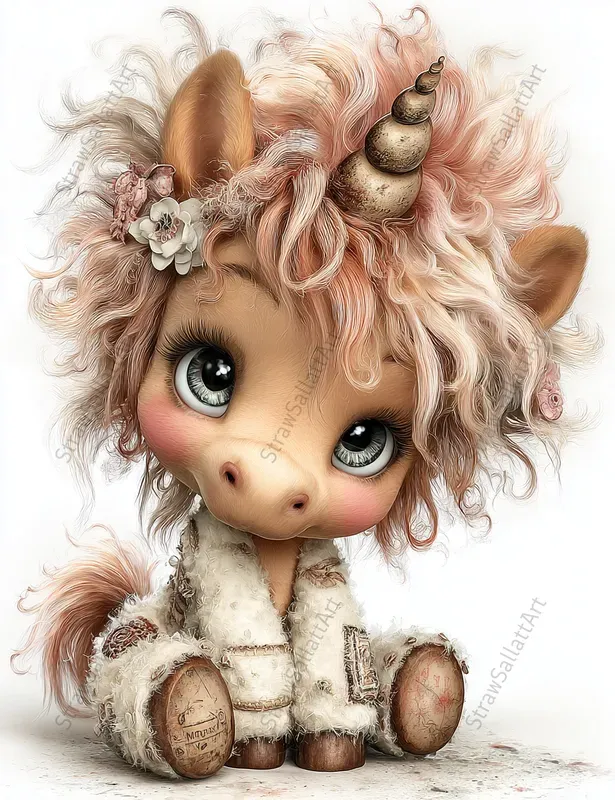 Magical Creatures Tshirt Design Clipart