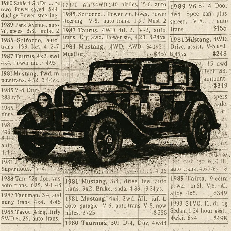Striking Text Fragments Art