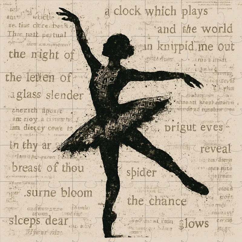 Striking Text Fragments Art