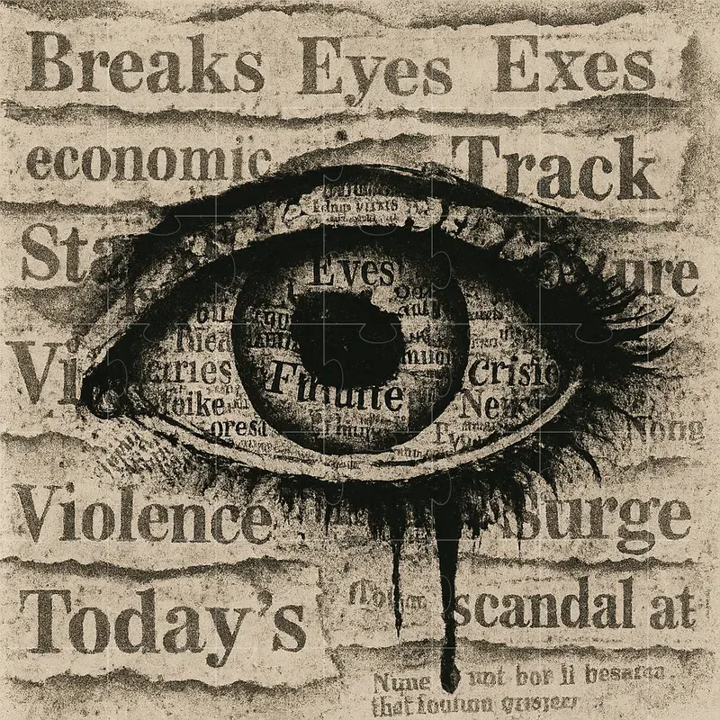 Striking Text Fragments Art