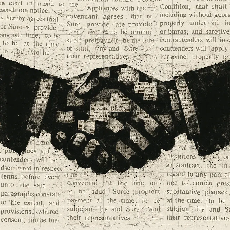 Striking Text Fragments Art