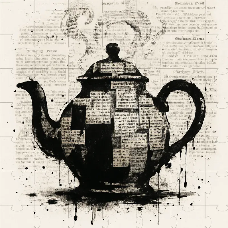 Striking Text Fragments Art