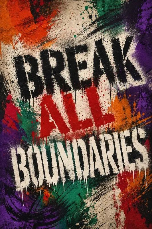 Expressive Abstract Typography Posters