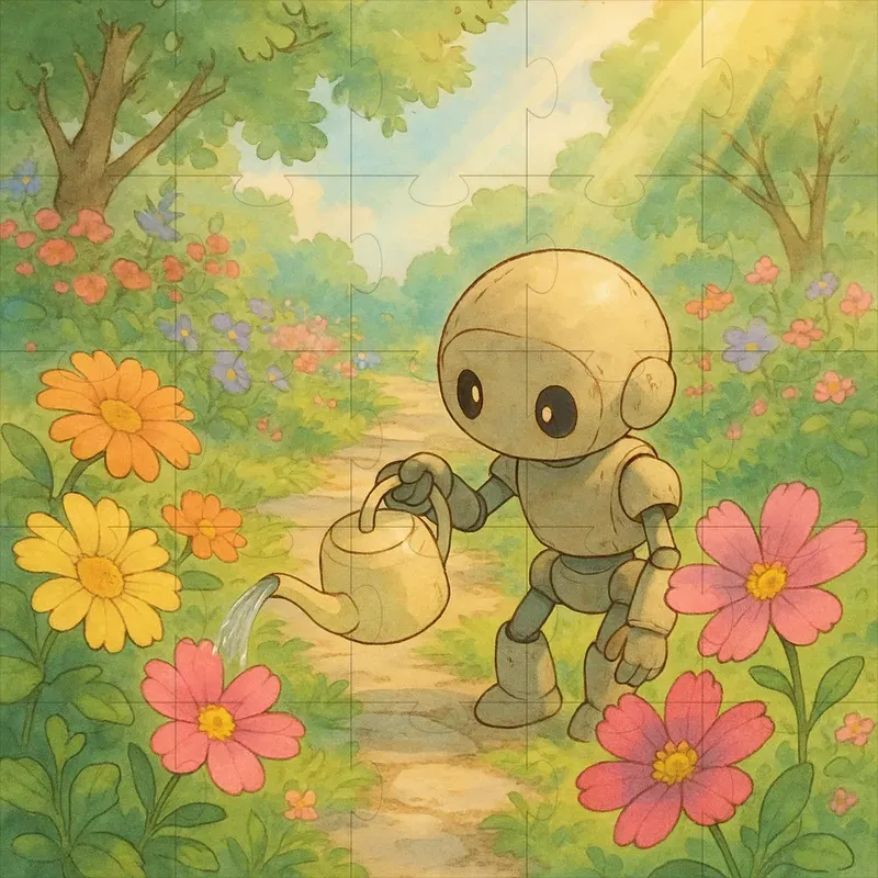 Ghibli Fantasy Character Illustrations