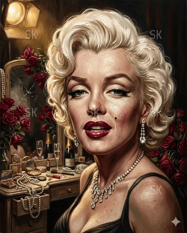Cinematic Caricature Portrait Paintings