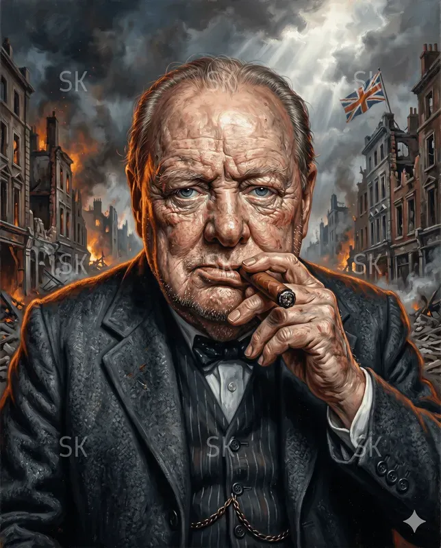 Cinematic Caricature Portrait Paintings
