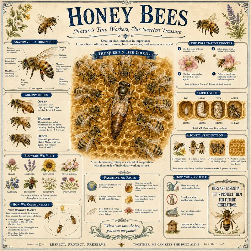 Vintage Educational Infographic Sets