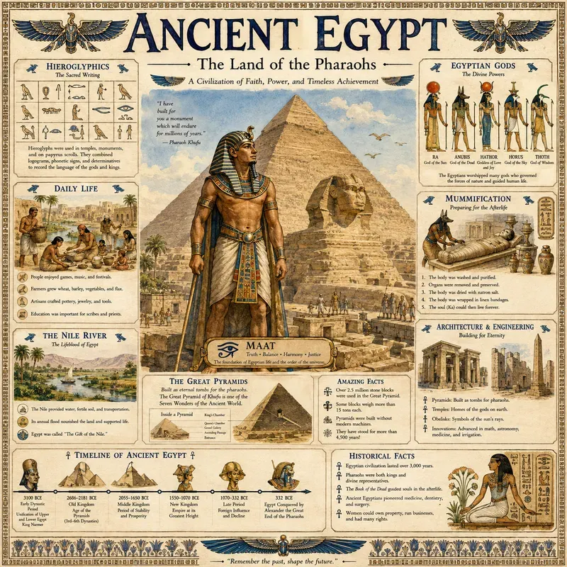 Vintage Educational Infographic Sets