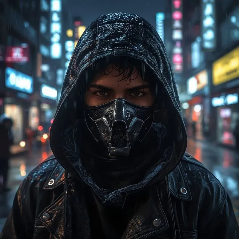 Cyberpunk City Portrait Generator