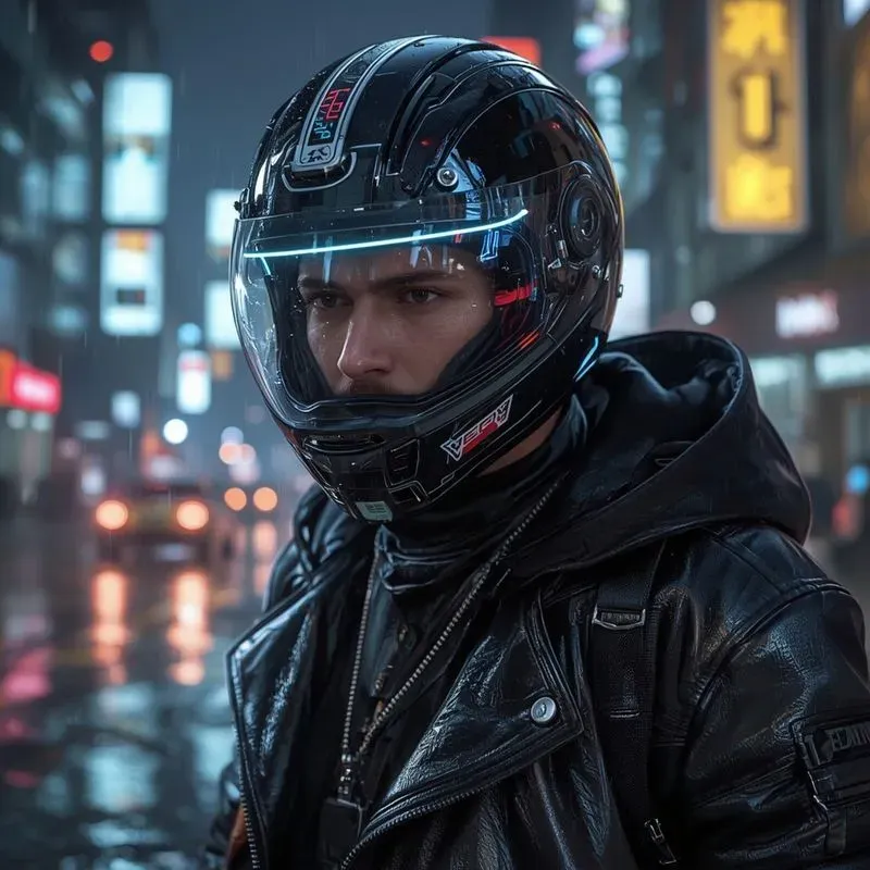 Cyberpunk City Portrait Generator