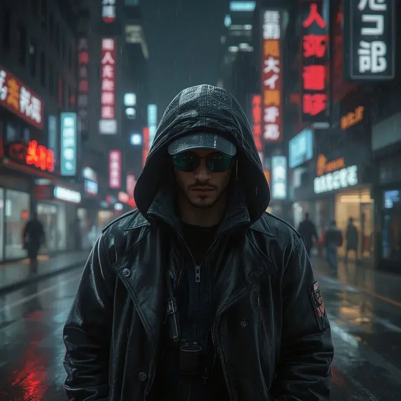 Cyberpunk City Portrait Generator