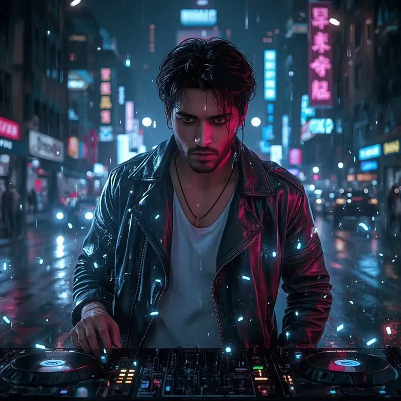 Cyberpunk City Portrait Generator