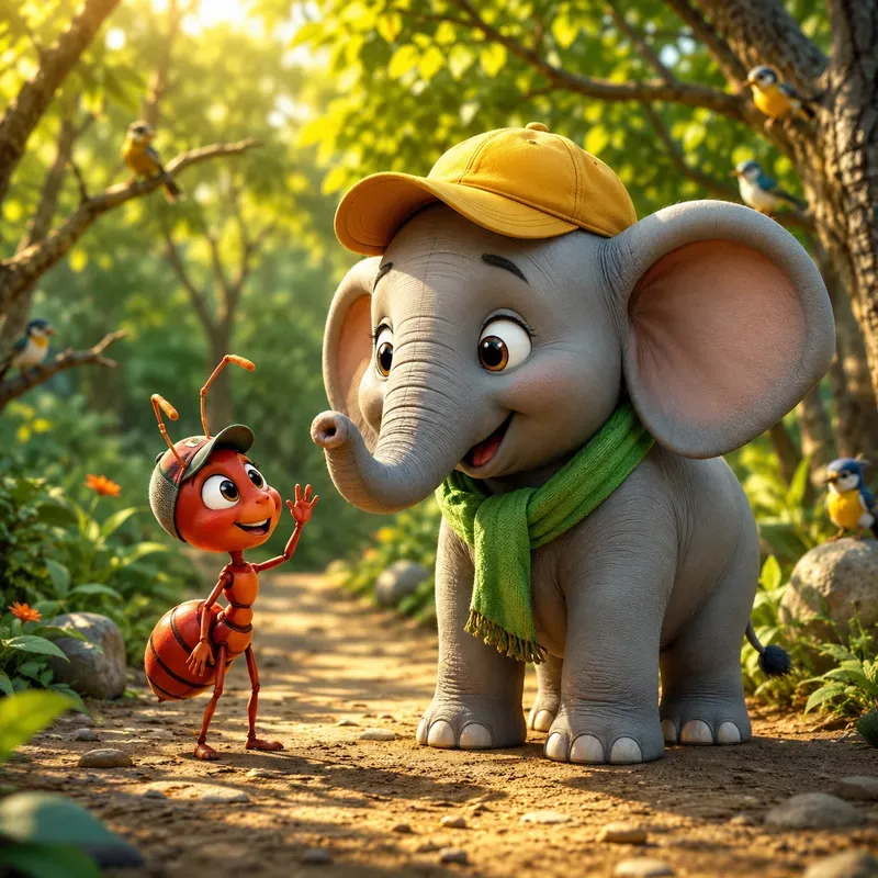 Unlikely Forest Friends